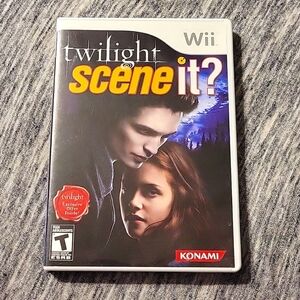 Nintendo Wii Game - Scene It? Twilight Edition Used Condition